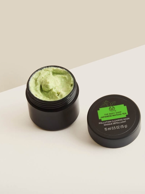 THE BODY SHOP Japanese Matcha Tea Pollution Clearing Face Mask 15 ml, Green