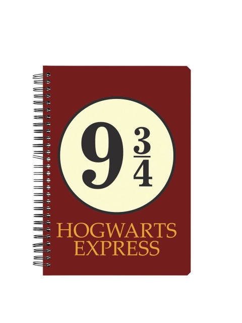MC SID RAZZ Maroon Official Harry Potter Hogwarts 9 3/4 Notebook