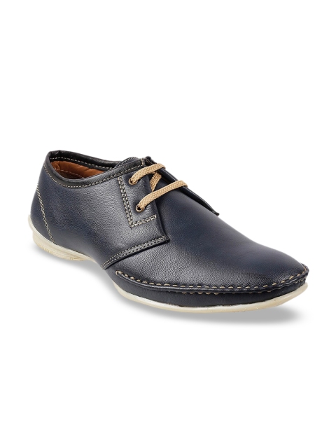 WALKWAY Boys Navy Blue Derbys