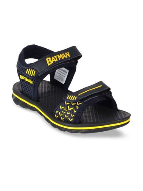 Kids Ville Boys Blue & Yellow Batman Clogs