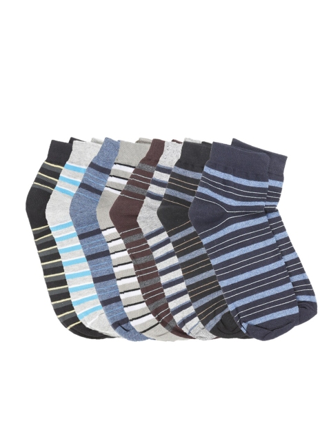 Dollar Men Pack of 6 Assorted Ankle-Length Socks