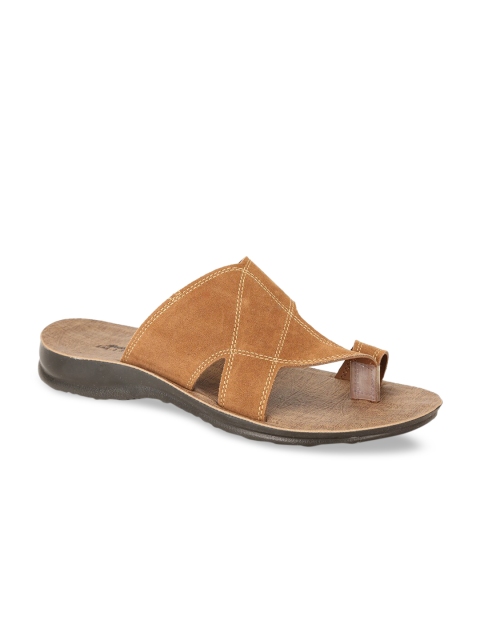 Bata Men Brown Comfort Sandals