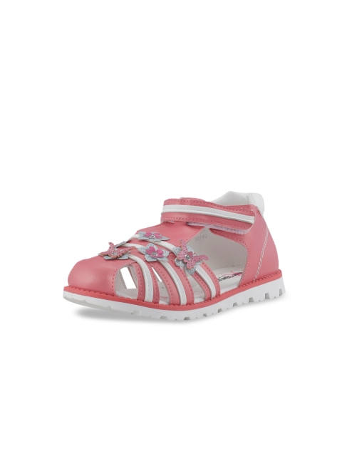 Khadims Girls Pink Embellished Flats