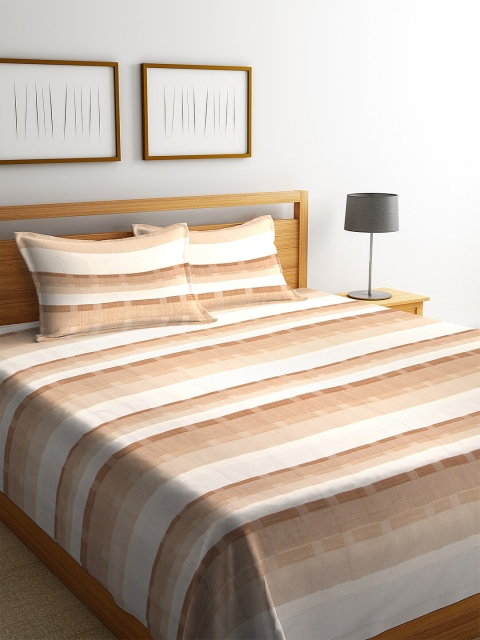 NEUDIS By Dhrohar Beige & Off-White Pintuck Hand Woven Double Bed Cover With 2 Pillow Covers
NEUDIS By Dhrohar Beige & Off-White Pintuck Hand Woven Double Bed Cover With 2 Pillow Covers