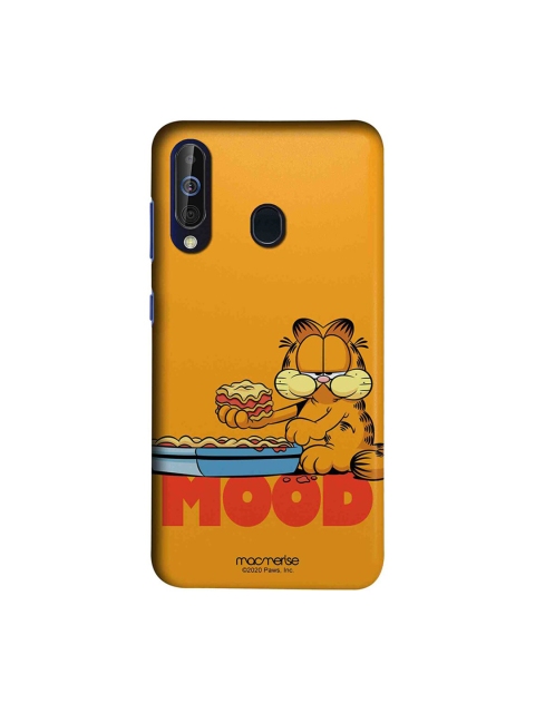 macmerise Orange & Blue Garfield Lasagna Mood Samsung Galaxy M40 Case