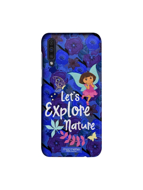 macmerise Blue & Pink Explore With Dora Samsung Galaxy A50 Back Cover