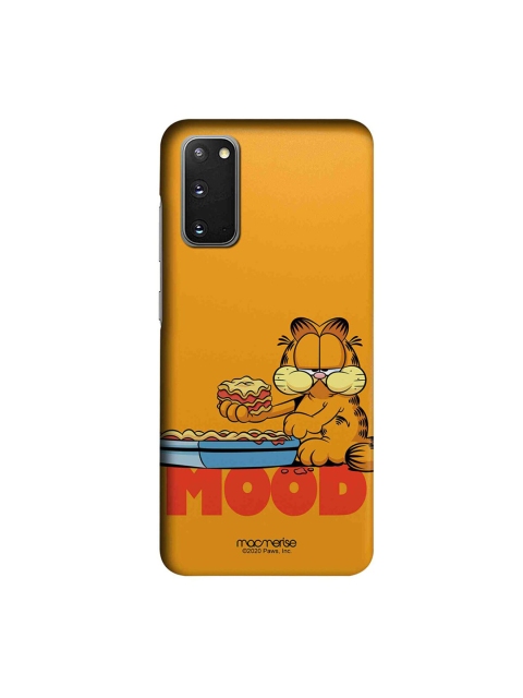 macmerise Yellow & Red Lasagna Mood Samsung S20 Garfield Printed Back Cover