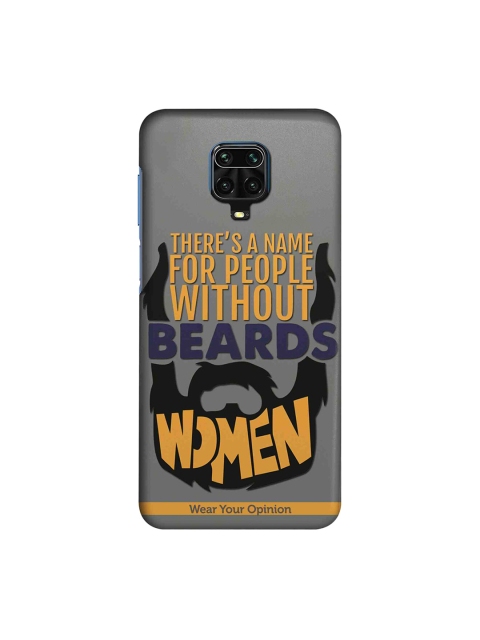 macmerise Grey & Black There's A Name For People Without Beard Women Redmi Note 9 Pro Back Case
macmerise Grey & Black There's A Name For People Without Beard Women Redmi Note 9 Pro Back Case