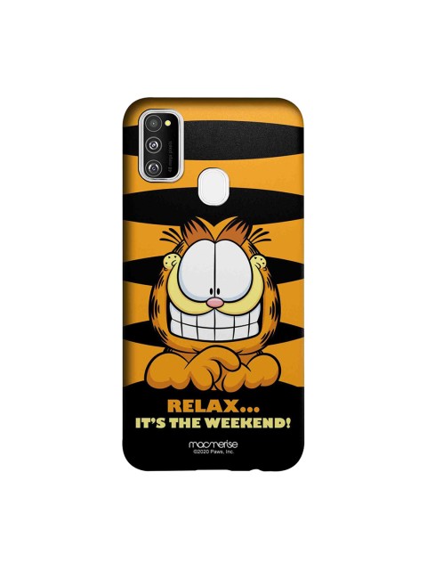 macmerise Yellow & Black Cartoon Characters Weekend Garfield Samsung Galaxy M30S Mobile Back Case
macmerise Yellow & Black Cartoon Characters Weekend Garfield Samsung Galaxy M30S Mobile Back Case