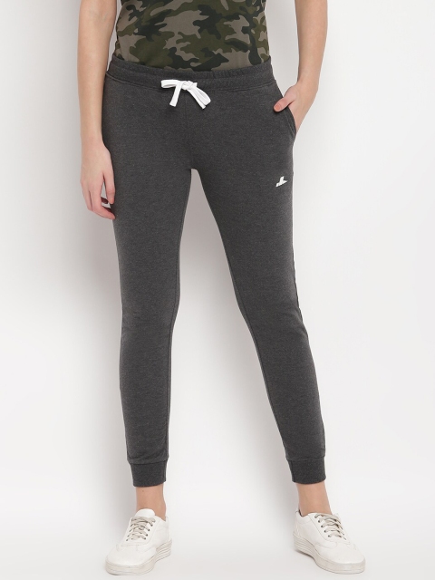 SPARROWHAWK Women Charcoal Grey Solid Joggers