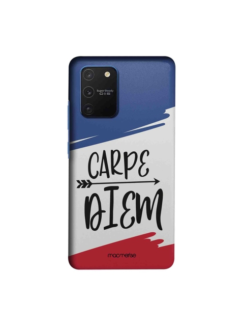 macmerise Blue & White Carpe Diem Samsung Galaxy S10 Lite Back Cover