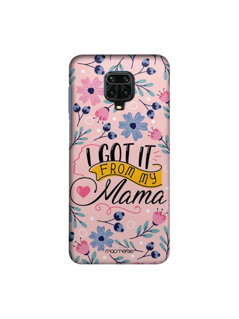 macmerise Pink & Blue From My Mama Xiaomi Redmi Note 9 Pro Case