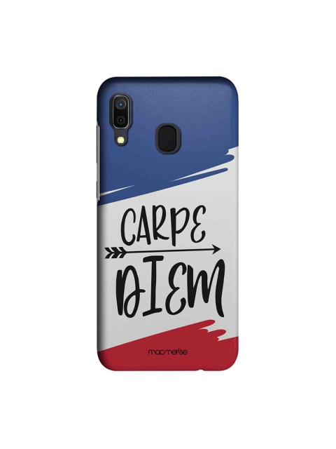 macmerise Blue & White Carpe Diem Samsung Galaxy A30 Back Case
