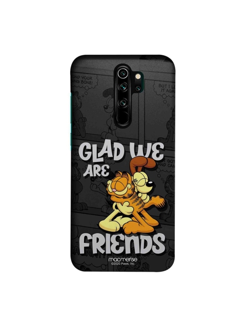 macmerise Black & White Glad We Are Friends Xiaomi Redmi Note 8 Pro Back Case