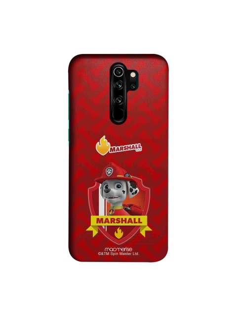 macmerise Maroon & Grey Marshall Paw Patrol Xiaomi Redmi Note 8 Pro Case