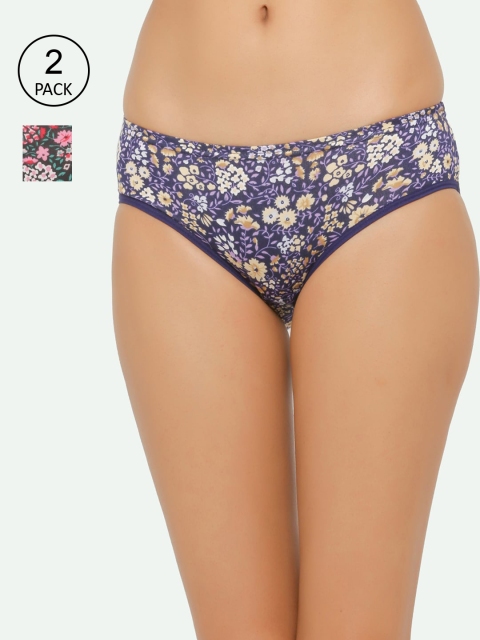 Chipbeys Women Pack of 2 Assorted Bikini Briefs N3577C529