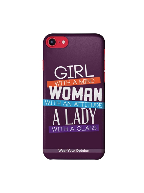 macmerise Maroon & White Wear Your Opinion Girl Woman Lady Apple iPhone SE (2020) Back Cover
macmerise Maroon & White Wear Your Opinion Girl Woman Lady Apple iPhone SE (2020) Back Cover
