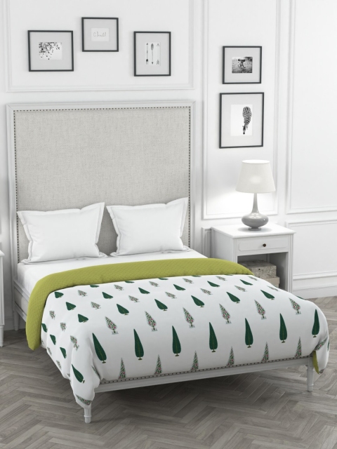 Portico New York White & Green Printed Geometric 120 GSM AC Room Double Bed Shalimaar Comforter
Portico New York White & Green Printed Geometric 120 GSM AC Room Double Bed Shalimaar Comforter