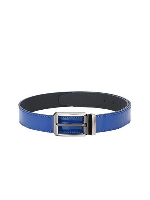 Calvadoss Men Blue Solid Sustainable Belt