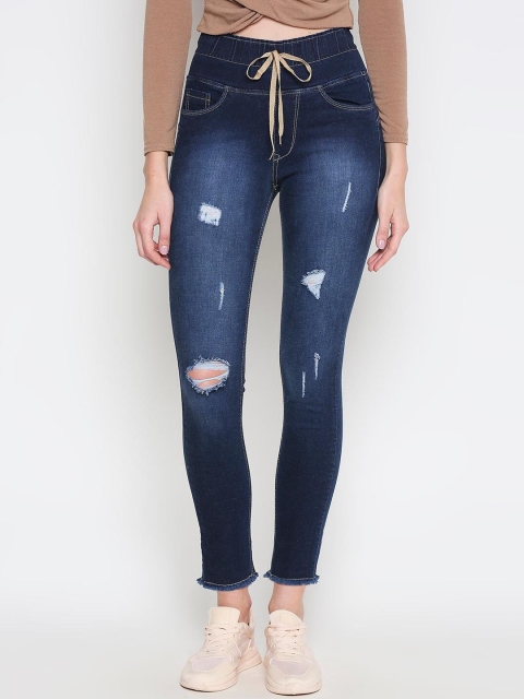 fungus Women Blue Slim Fit Jeans