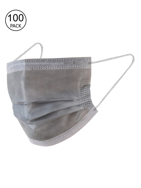 LONDON FASHION hob Unisex Pack Of 100 3-Ply Ultrasonic Anti-Pollution Disposable Masks With Nose Pin, Yellow
LONDON FASHION hob Unisex Pack Of 100 3-Ply Ultrasonic Anti-Pollution Disposable Masks With Nose Pin, Yellow
