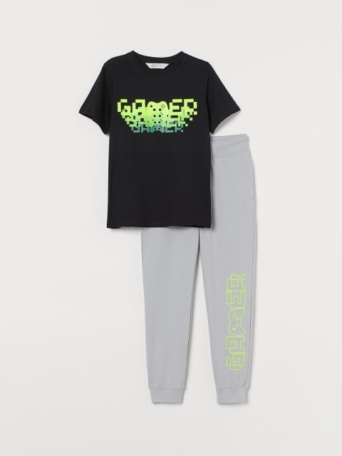 H&M Boys 2-Piece Set, Black