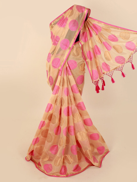Pothys Cream-Coloured Woven Design Cotton Blend Saree
Pothys Cream-Coloured Woven Design Cotton Blend Saree