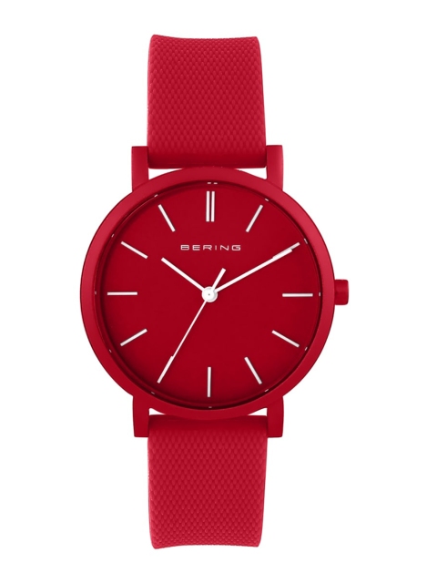 BERING Women Red Analogue Watch 16934-599