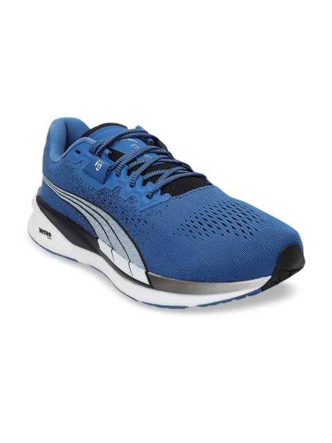 Puma Men Blue Eternity Nitro Running Sports Shoes
