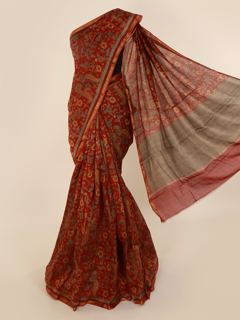 Pothys Maroon Printed Cotton Blend Saree
Pothys Maroon Printed Cotton Blend Saree