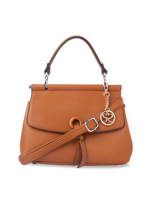 Sole To Soul Tan Solid Satchel
