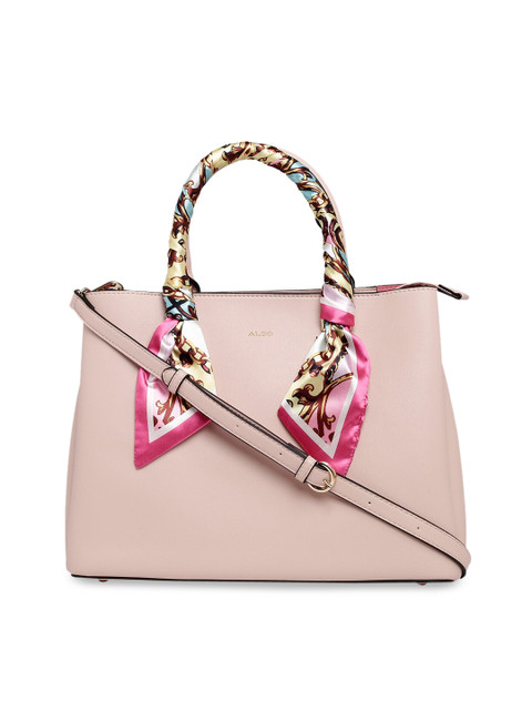 ALDO Pink Solid Handheld Bag 
ALDO Pink Solid Handheld Bag