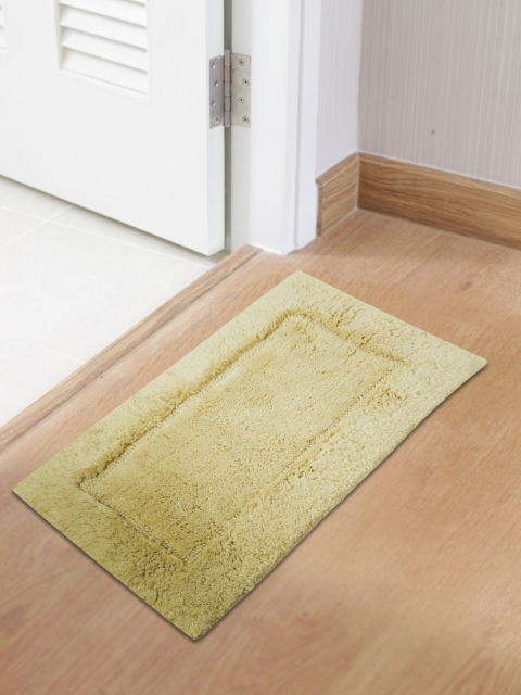 SPACES Yellow Solid Large 2000 GSM Bath Mat