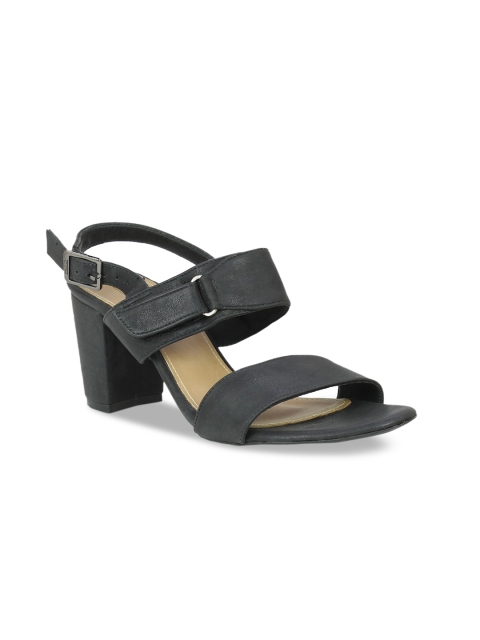 Inc 5 Women Black Solid Heels