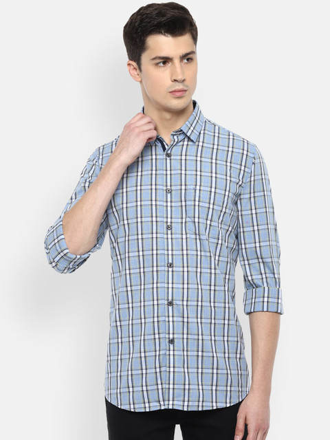 Van Heusen Sport Men Blue Slim Fit Checked Casual Shirt
Van Heusen Sport Men Blue Slim Fit Checked Casual Shirt