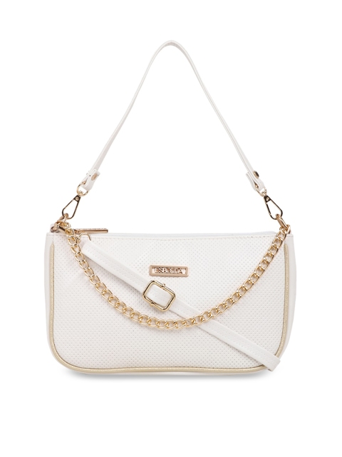 ESBEDA White Solid Sling Bag