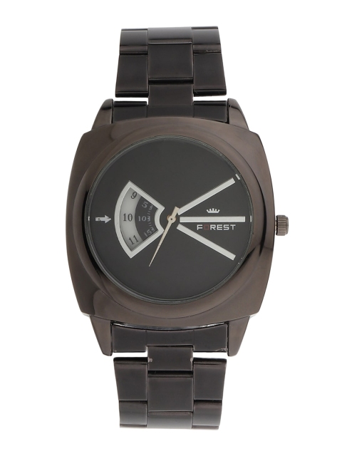 FOREST Men Black Analogue Watch FR-F008-BK-BK