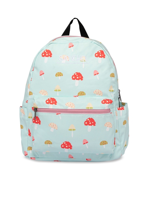 Satchel Bags Women Green Backpack