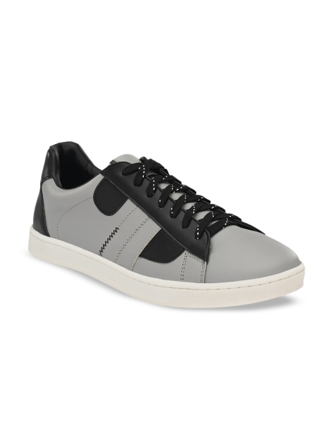Rodolfo Darrell Men Grey Colourblocked Sneakers