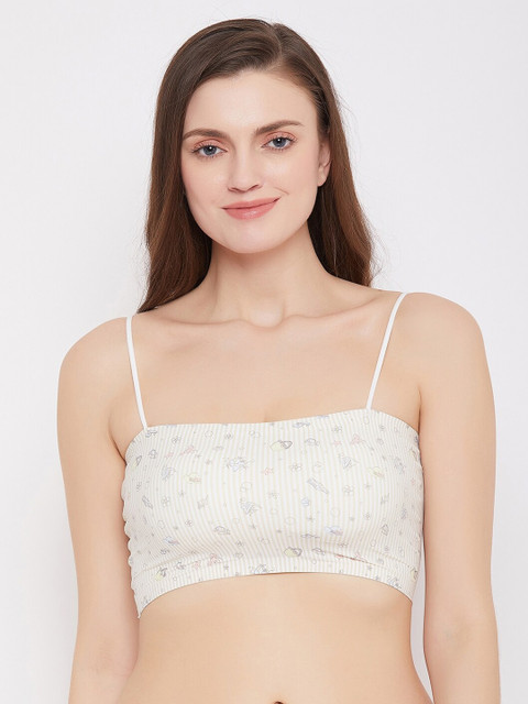 SECRETS BY ZEROKAATA Women Beige & White Printed Non-Wired Lightly Padded Full Coverage Workout Bra SZBACCP8738
SECRETS BY ZEROKAATA Women Beige & White Printed Non-Wired Lightly Padded Full Coverage Workout Bra SZBACCP8738