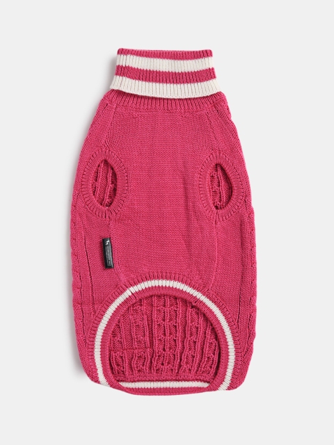 HUFT Fuzzy Buddy Dog Sweater - Pink