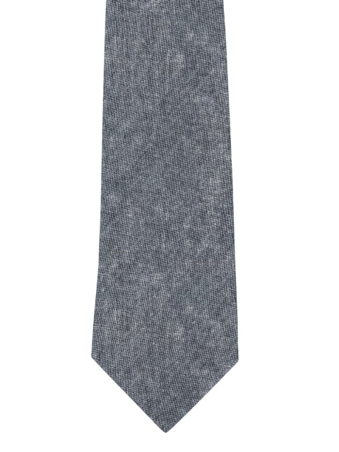 Blacksmith Grey Woven Design Broad Tie