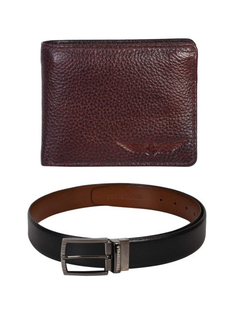 CHRISTOPOLO Men Black & Brown Solid Reversible Leather Belt With Wallet
CHRISTOPOLO Men Black & Brown Solid Reversible Leather Belt With Wallet