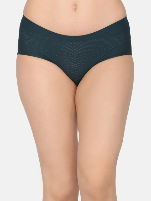 PRETTYBOLD Women Black Solid Seamless Boy Shorts PBU-01-C21