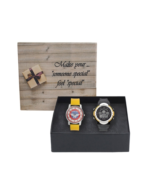 Fantasy World Unisex Kids Pack Of 2 Analogue Watch Combo FWGiftset131-008-YL-YS-02-YL, Red
Fantasy World Unisex Kids Pack Of 2 Analogue Watch Combo FWGiftset131-008-YL-YS-02-YL, Red