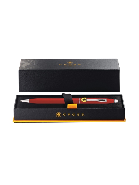 Cross Unisex Red & Silver-Toned Ferrari Matte Rosso Corsa Red Lacquer Pen With Gift Box
Cross Unisex Red & Silver-Toned Ferrari Matte Rosso Corsa Red Lacquer Pen With Gift Box