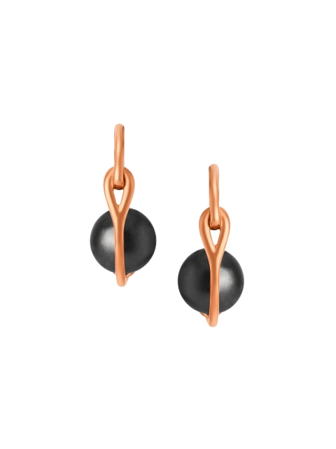 Mia by Tanishq 14 Kt Gold-Toned I'll-Follow-You-Into-The-Dark Yellow Gold Hoop Earrings, Rose gold
Mia by Tanishq 14 Kt Gold-Toned I'll-Follow-You-Into-The-Dark Yellow Gold Hoop Earrings, Rose gold
