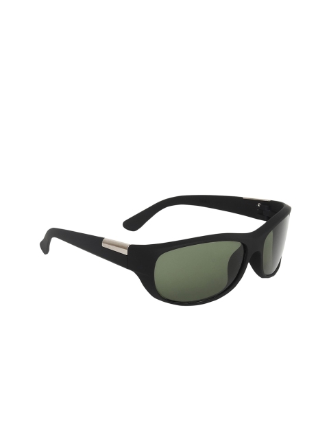 ALIGATORR Unisex Sports Sunglasses ALI_2053_BLK_01, Green