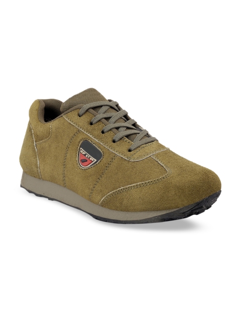 Woakers Men Green Driving Shoes