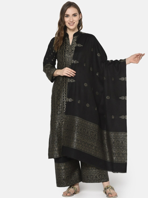 Safaa Women Black Viscose Acrylic Woven Design Suit Unstiched Dress Material For Winter
Safaa Women Black Viscose Acrylic Woven Design Suit Unstiched Dress Material For Winter